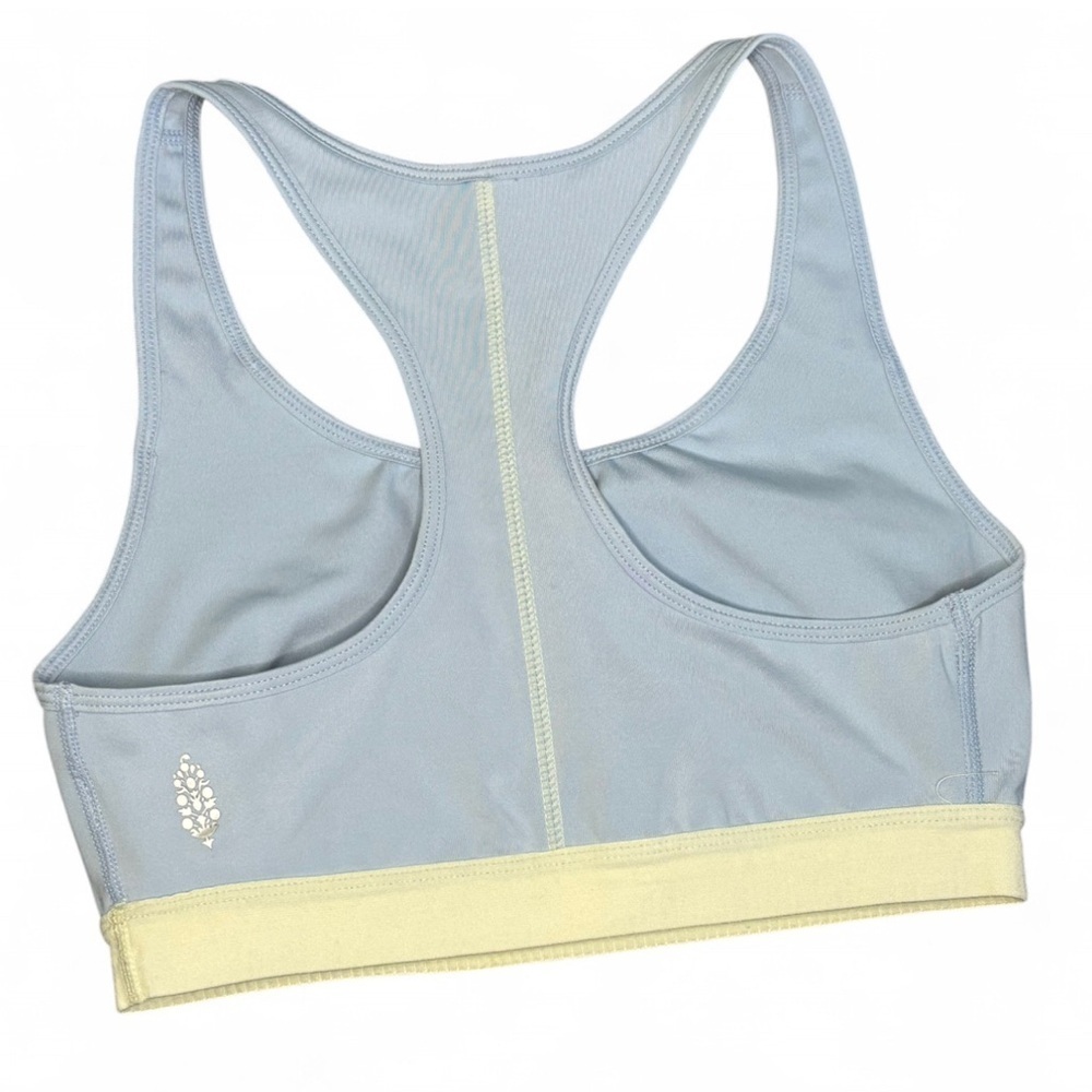 FP Movement Good Karma Racerback Sports Bra
Light Blue & Butter Yellow Sz S - Picture 2 of 5